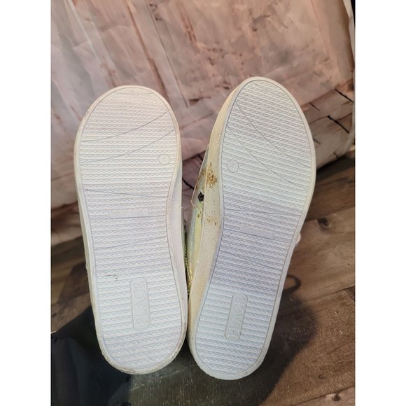 Children's Place high top girls shoe 4 holographic glitter - Picture 6 of 6